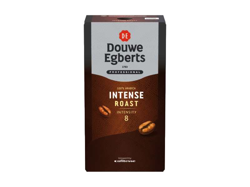 een pak douwe egberts intense roast cafitesse koffie
