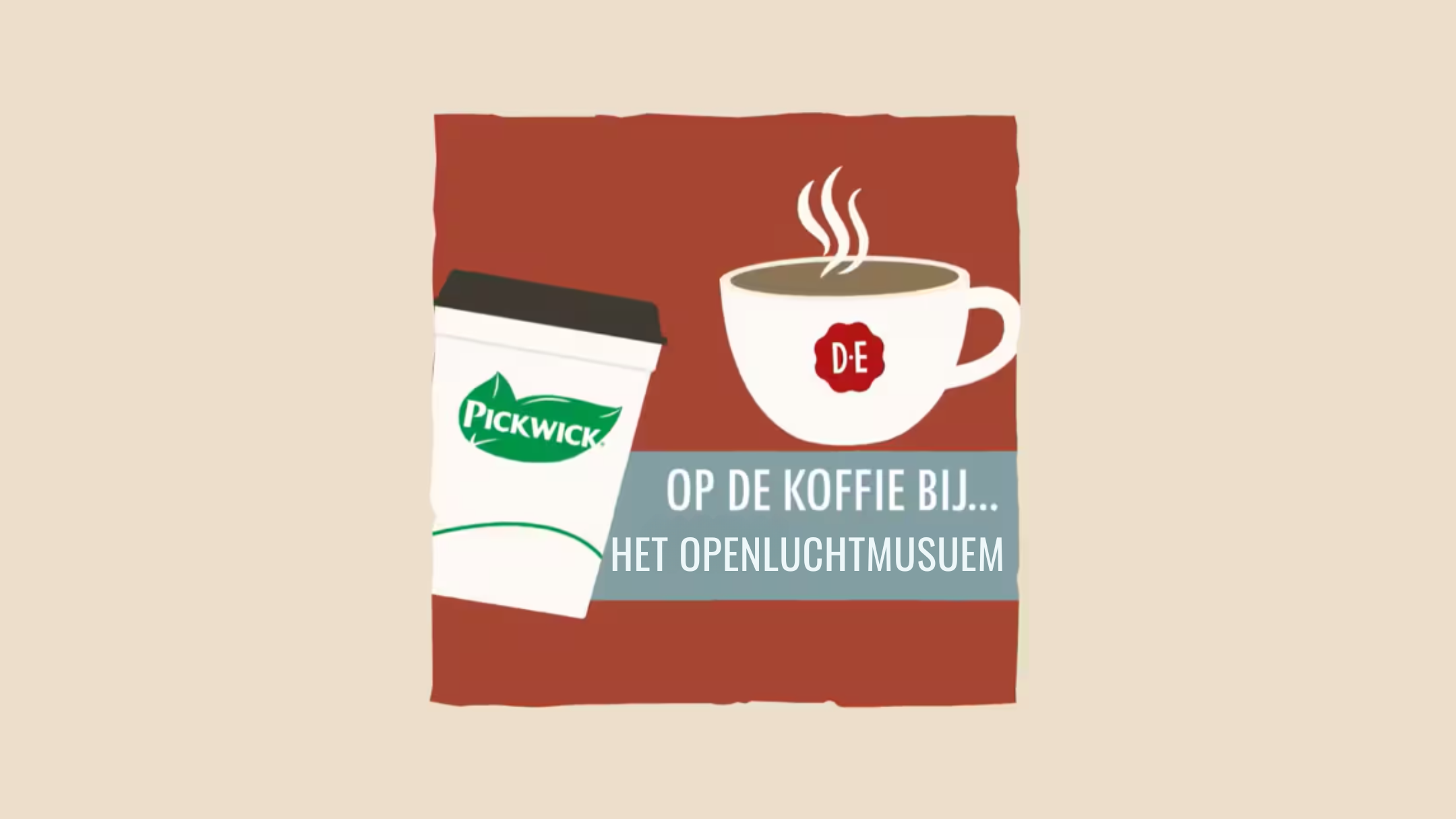 Op de koffie bij het Nederlands Openluchtmuseum banner