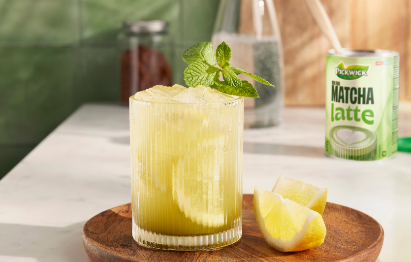 Banner recipe Sparkling Matcha Citrus Fizz