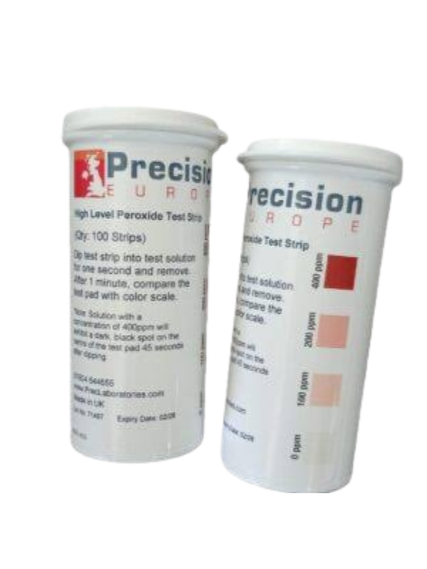 Peroxide Test Strips