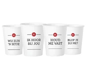 Douwe Egberts Composteerbare & Herbruikbare FSC Bekers met PLA-coating, 180 CC