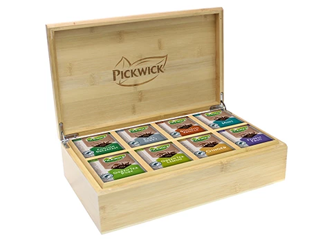 Pickwick Tea Master Selection 8-vaks theekist | Egberts Zakelijk