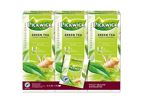 overtuigen arm selecteer Pickwick Green Tea Ginger & Lemongrass | Douwe Egberts Zakelijk